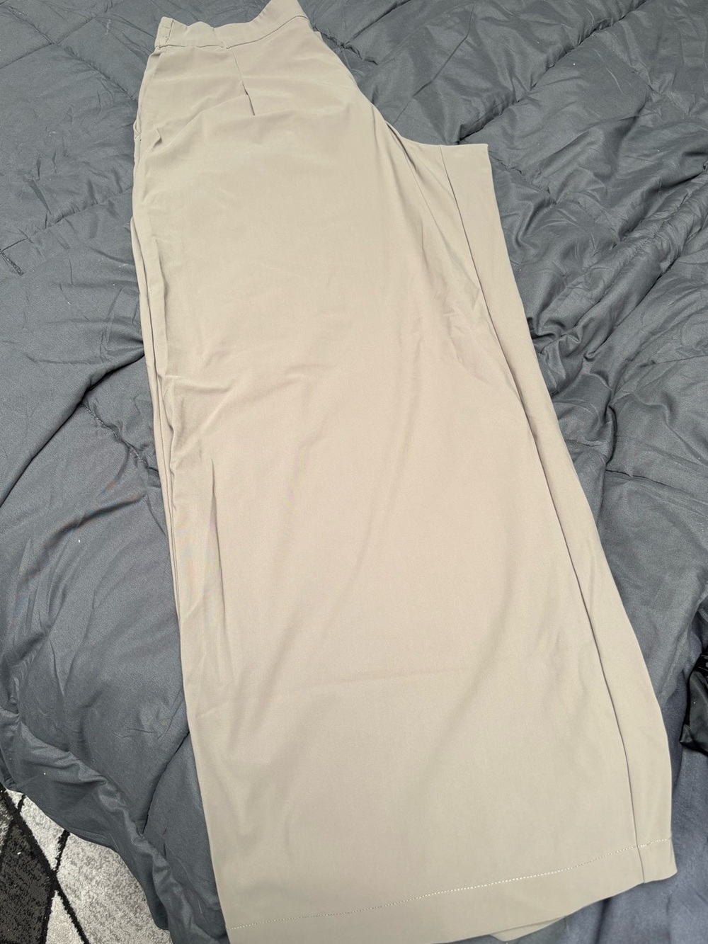 Women's Casual Straight-Leg Pants Olive